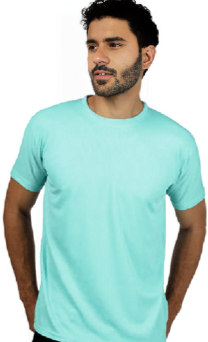 ROUND NECK MICRO POLYESTER DRY FIT T-SHIRT BASIC CCC005
