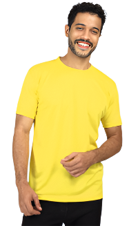 ROUND NECK MICRO POLYESTER DRY FIT T-SHIRT BASIC CCC007