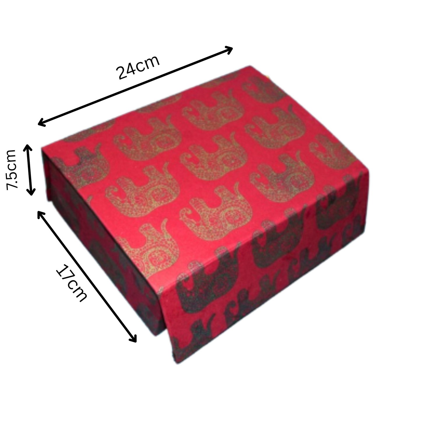 Magnetic Rigid Hamper Box(24*17*7.5cm)
