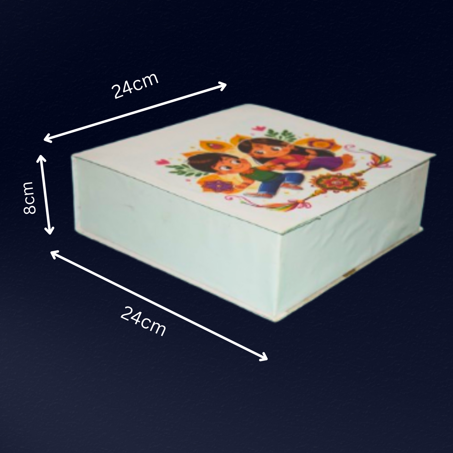 Top & Bottom Gift Box (24*24*8)
