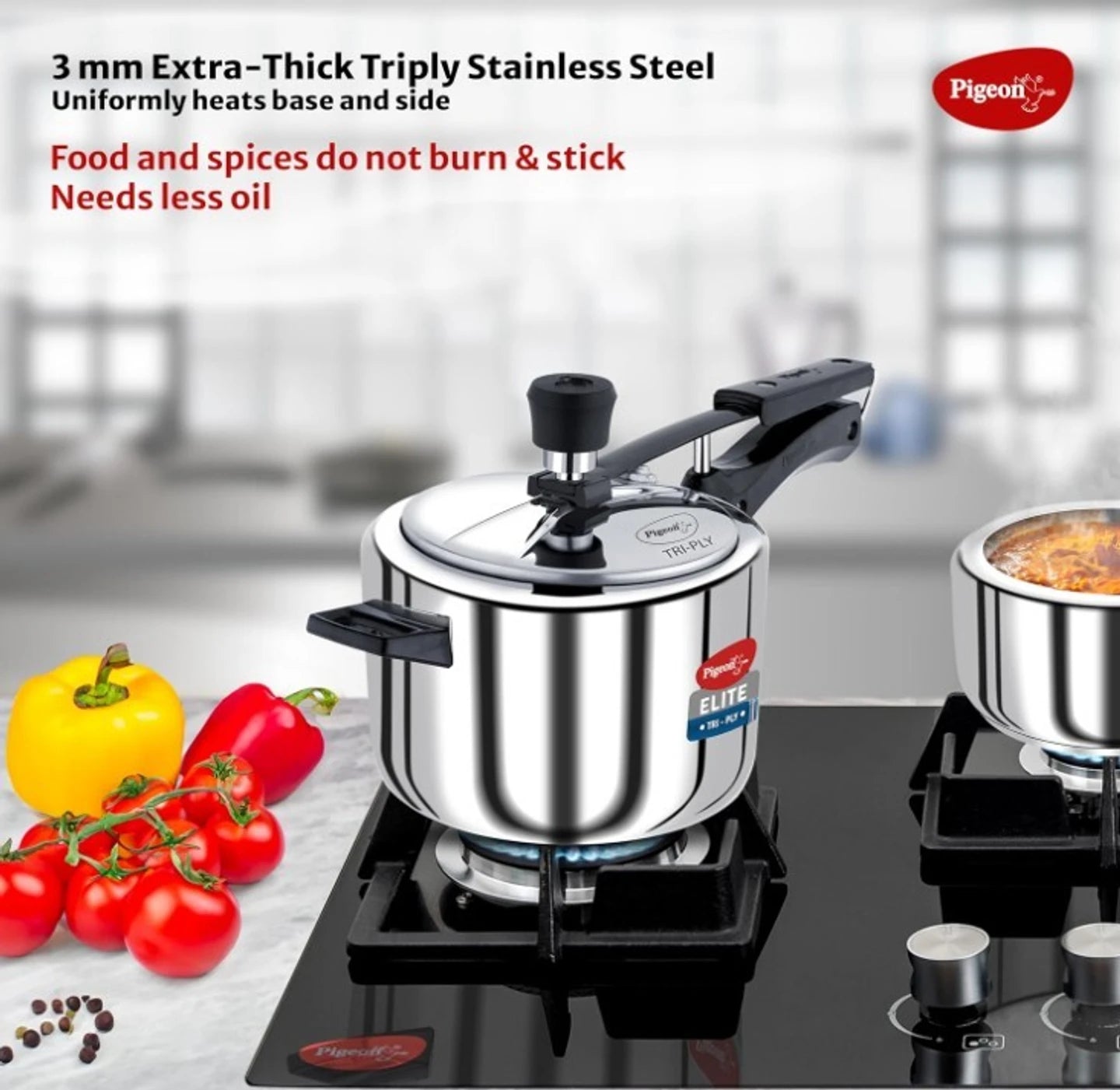 Pigeon Storm 5 L Induction Bottom Pressure Cooker
