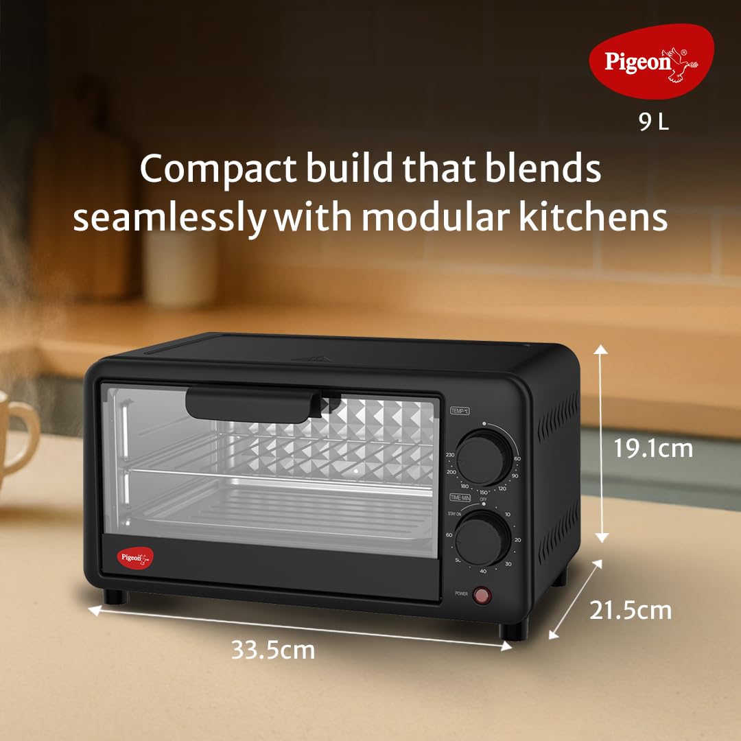 Pigeon Oven Toaster Grill 9 Liters OTG Without Rotisserie