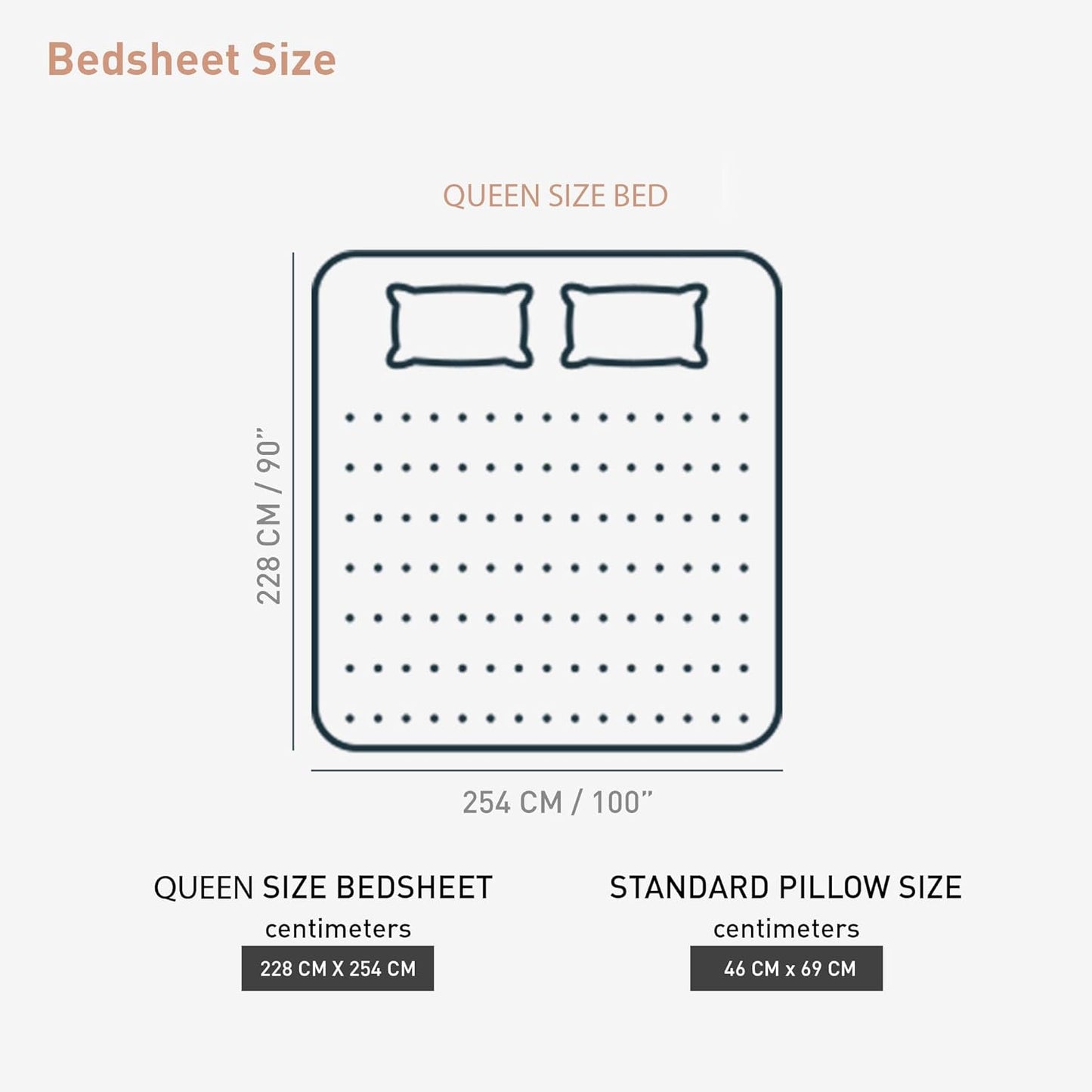 Trident Dusk & Down NIGHT BLOOM RED 144 TC Cotton Double Bed Bedsheet With 2 Pillow Covers