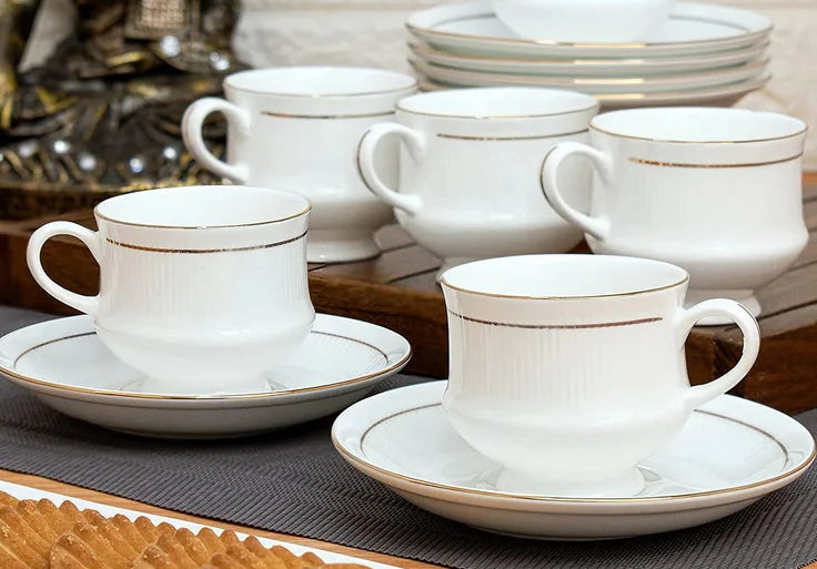 Clay Craft Ceramic Cup and Saucer Set