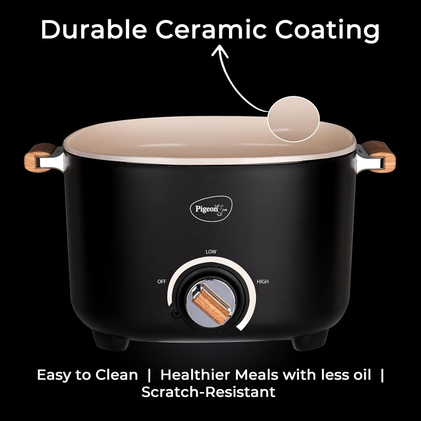 Everyday Plus Multi-Cook Kettle,1000 Watts,2.5 Litre, Used For Boil, Brew, Cook & Serve All In One