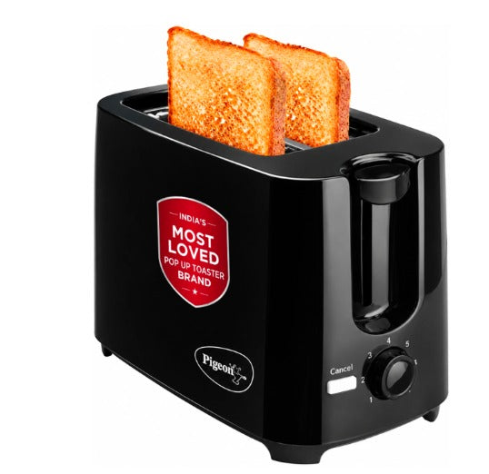 POP UP TOASTER BLACK