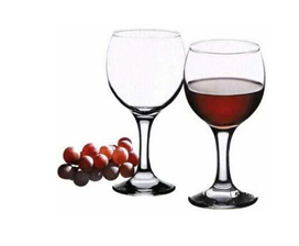 PASABAHCE (Pack of 6) Bistro 44411 Wine Glass Set (290 CC)