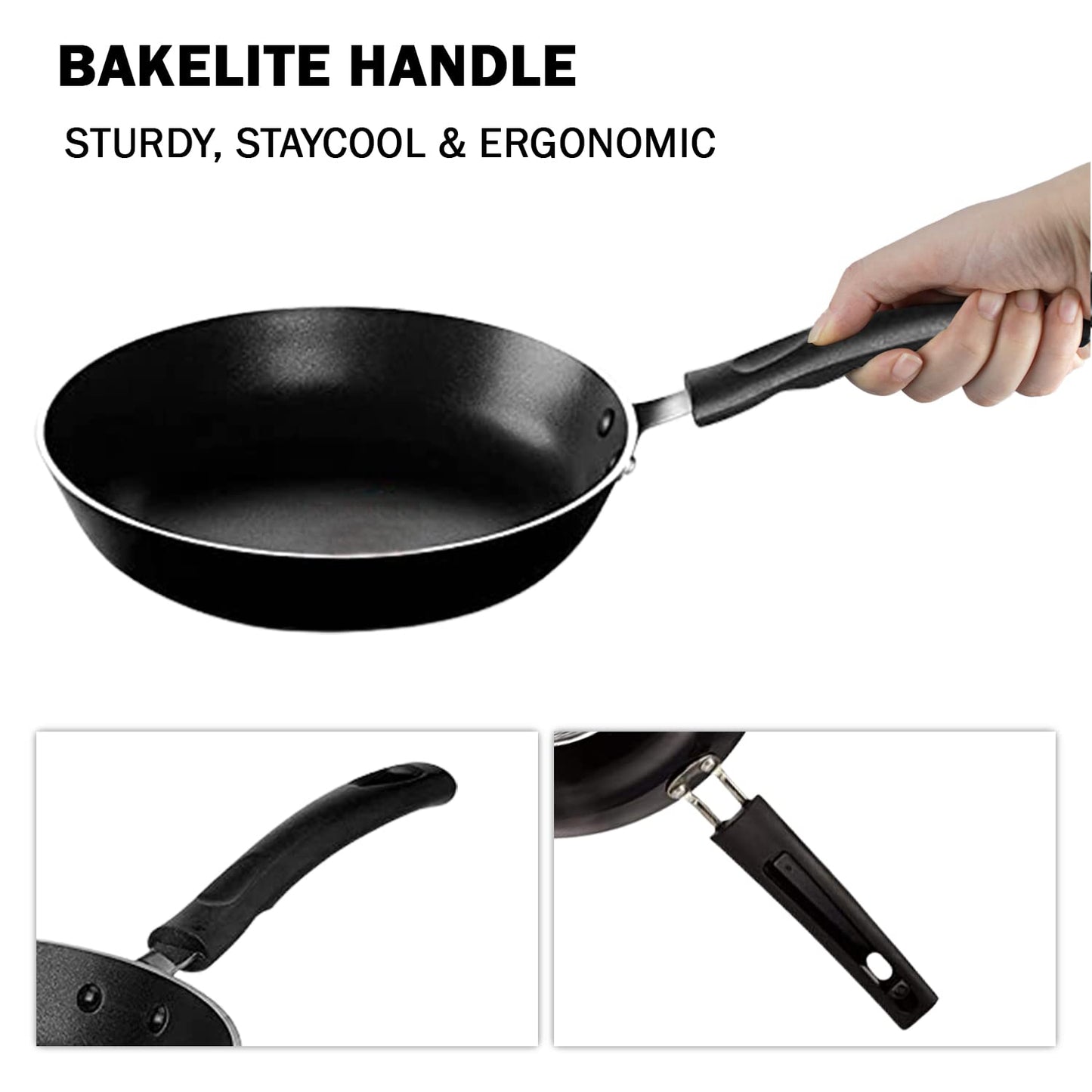 Aluminium Non-Stick Fry Pan 200