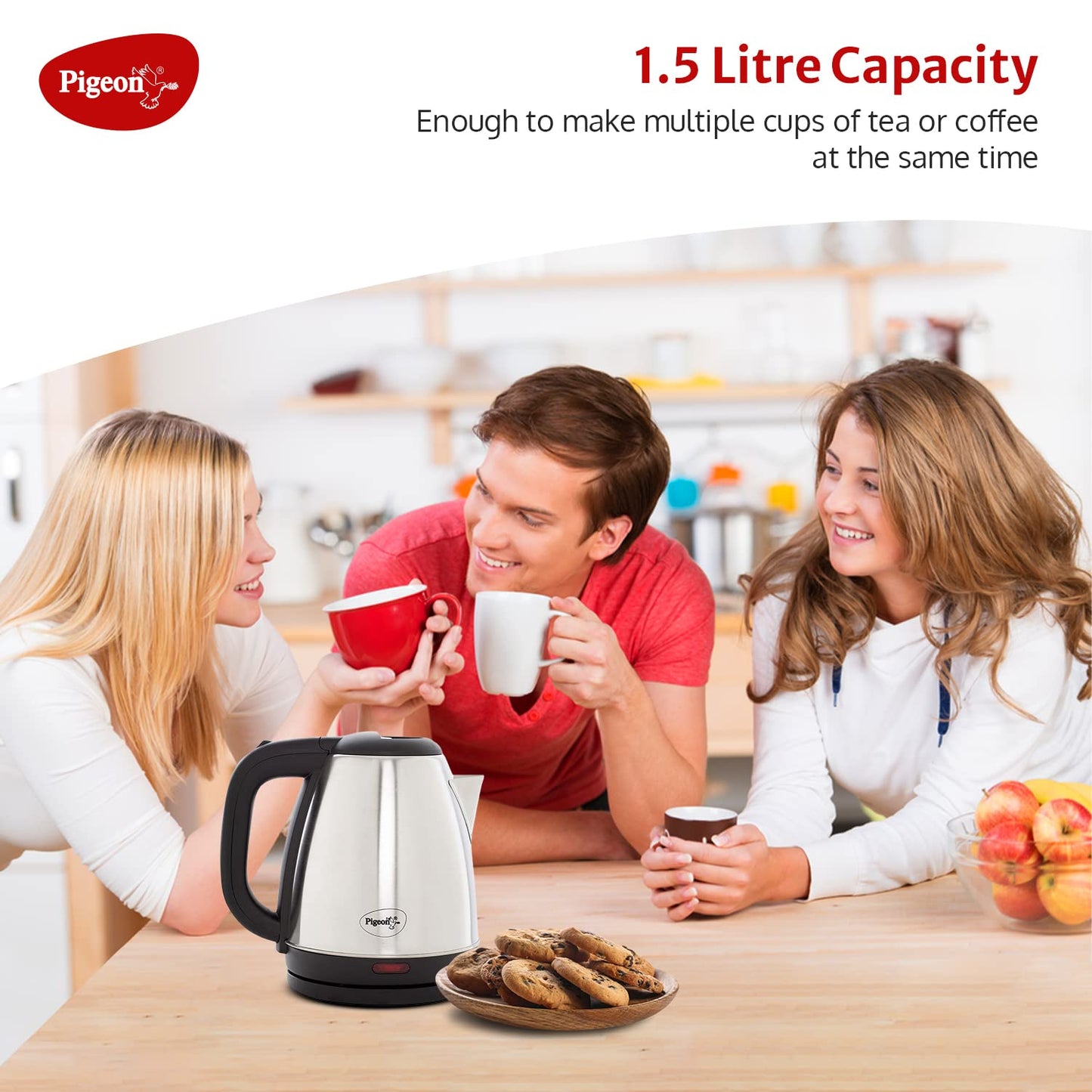 Amaze Plus Electric Kettle 1.5 L, 1300 Watt