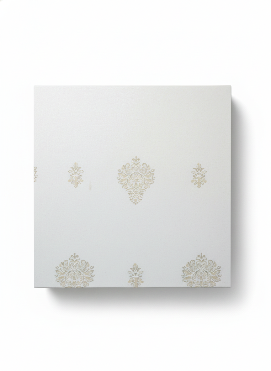 GIFTWORKS4U 1PC Matte Box with Magnetic Lid for Gift Packaging (11.4"x7.5"x2", White)