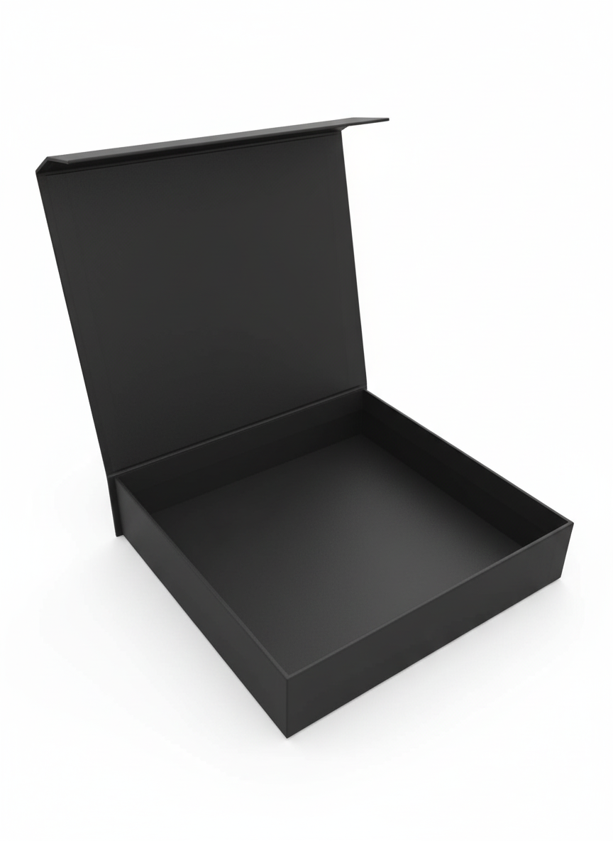 GIFTWORKS4U Gift Box with Magnetic Closure, Gift Boxes for Gifts, Luxury Gift Wrapping, Bridesmaid Gift Box, Magnetic box for Gifts Black
