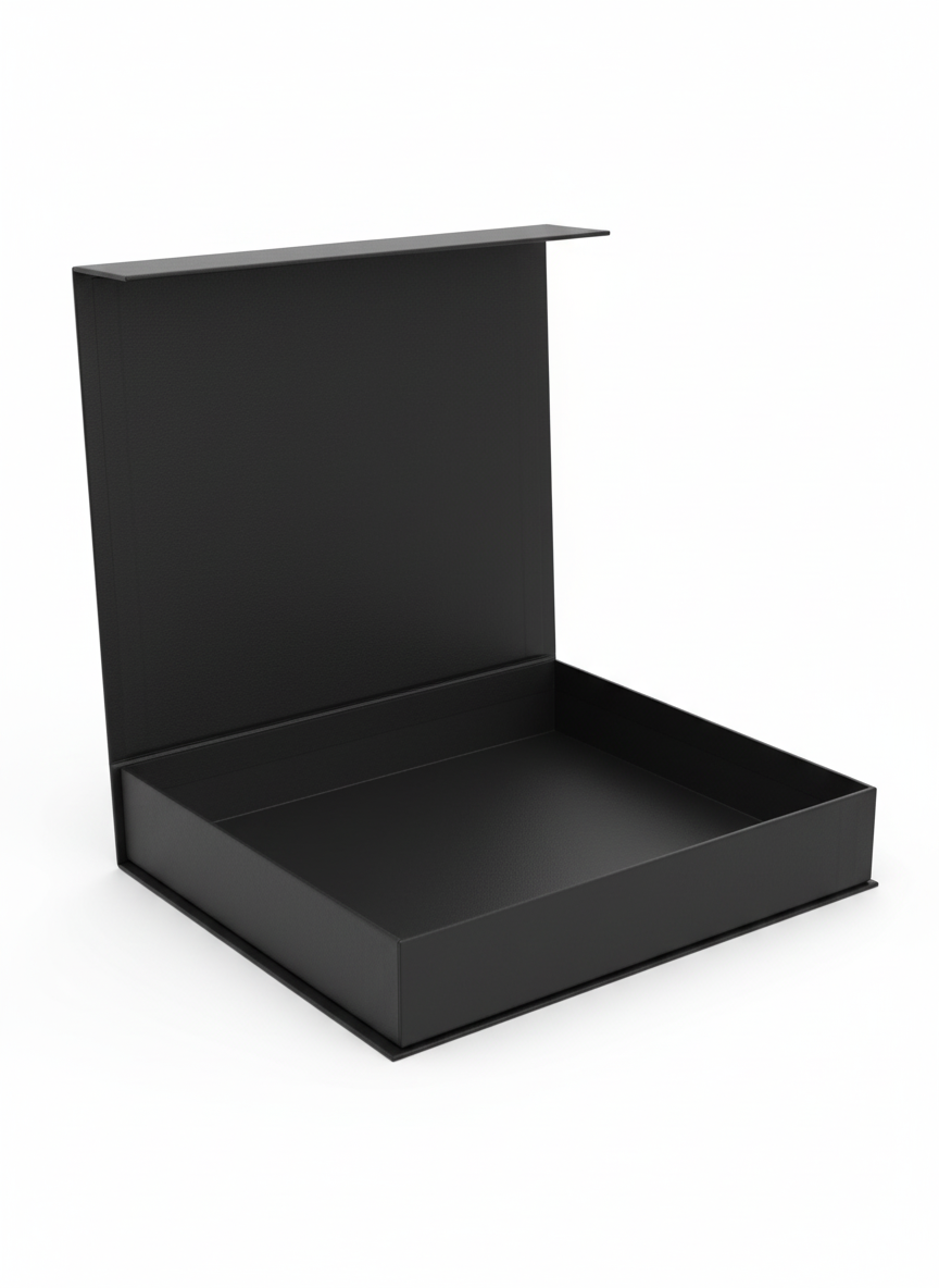 GIFTWORKS4U Gift Box with Magnetic Closure, Gift Boxes for Gifts, Luxury Gift Wrapping, Bridesmaid Gift Box, Magnetic box for Gifts Black