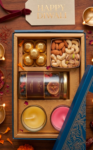 Royal Azure Luxury Diwali Box(DGH008)
