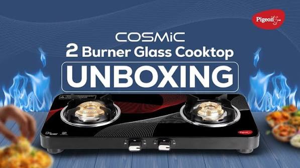 Pigeon Cosmic 2-Burner Glass Cooktop