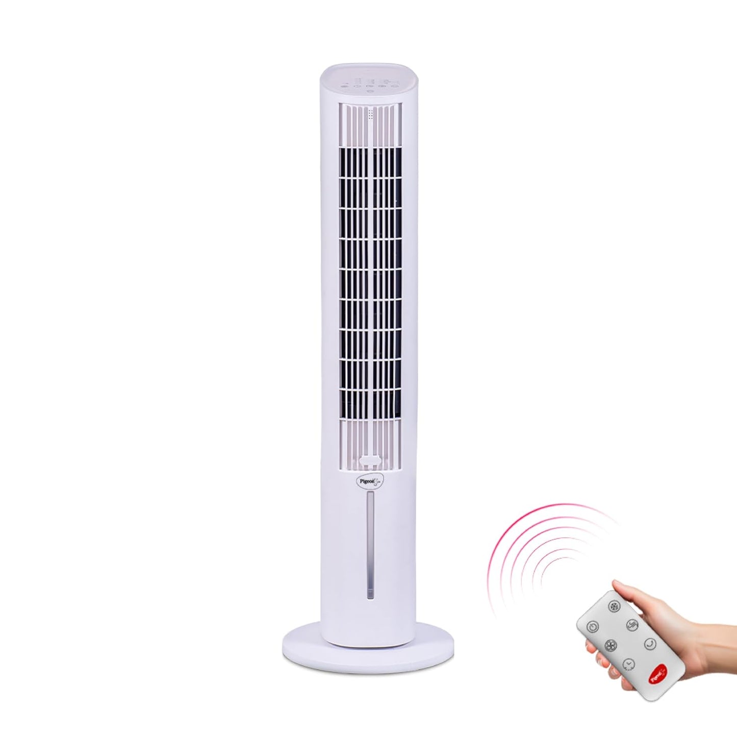 Pigeon High Performance Tower Fan with Digital Control panel and remote, 3 speed settings