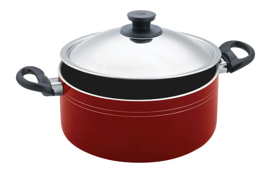 Non-Stick Biriyani Pot with Lid, 11 Litres