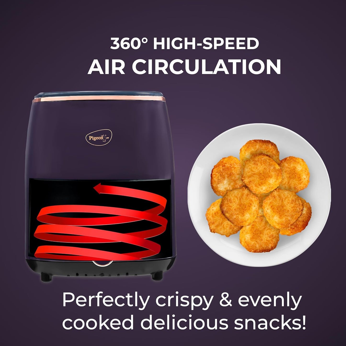 Pigeon Healthifry Plus Digital Air Fryer,1400 W