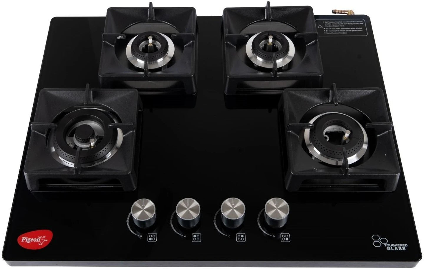 Pigeon LINEA Tablet Slimmest Cooktop Aluminium Manual Gas Stove