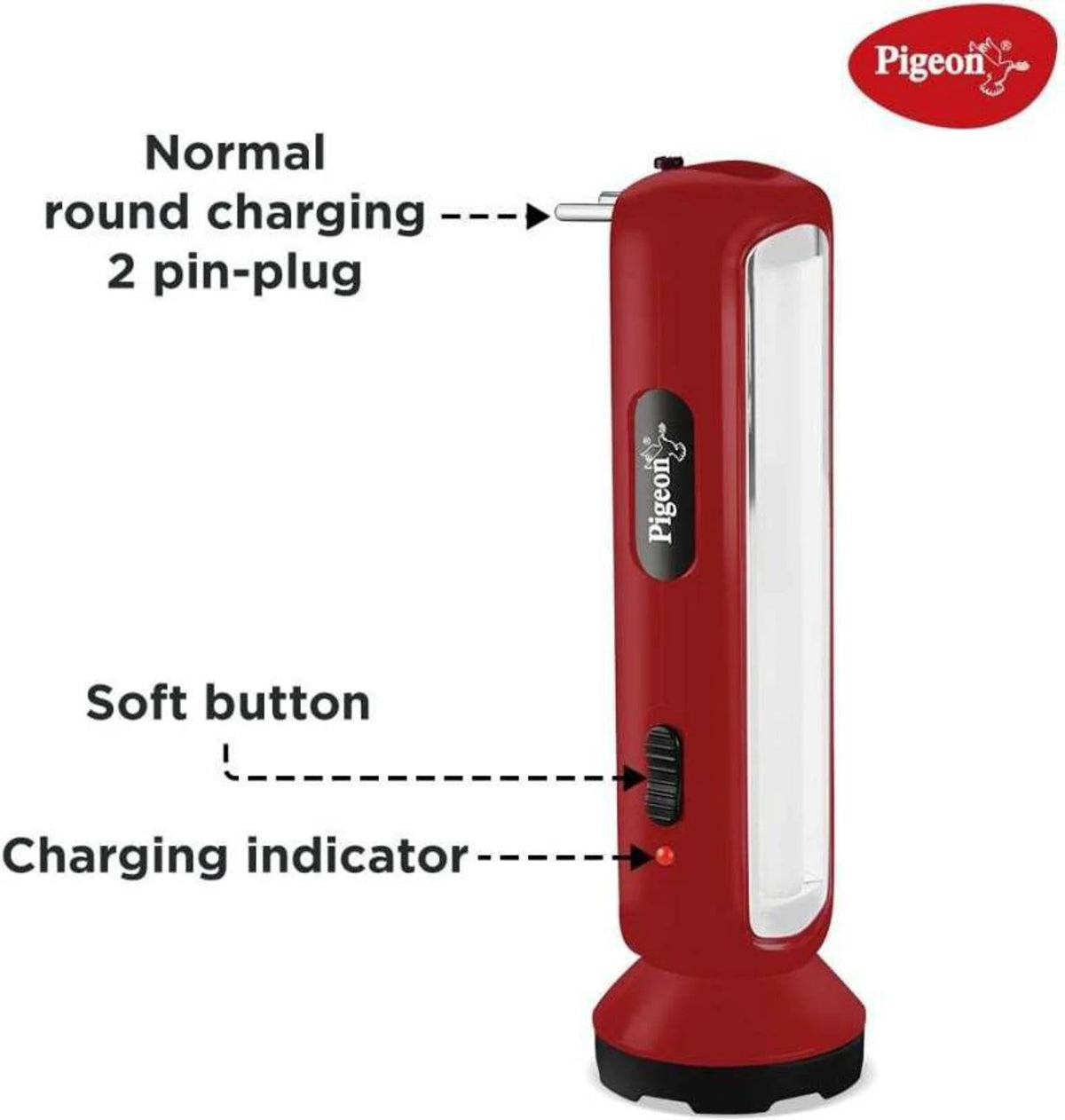 Pigeon Radiance LED Light 4 hrs Lantern Emergency Light