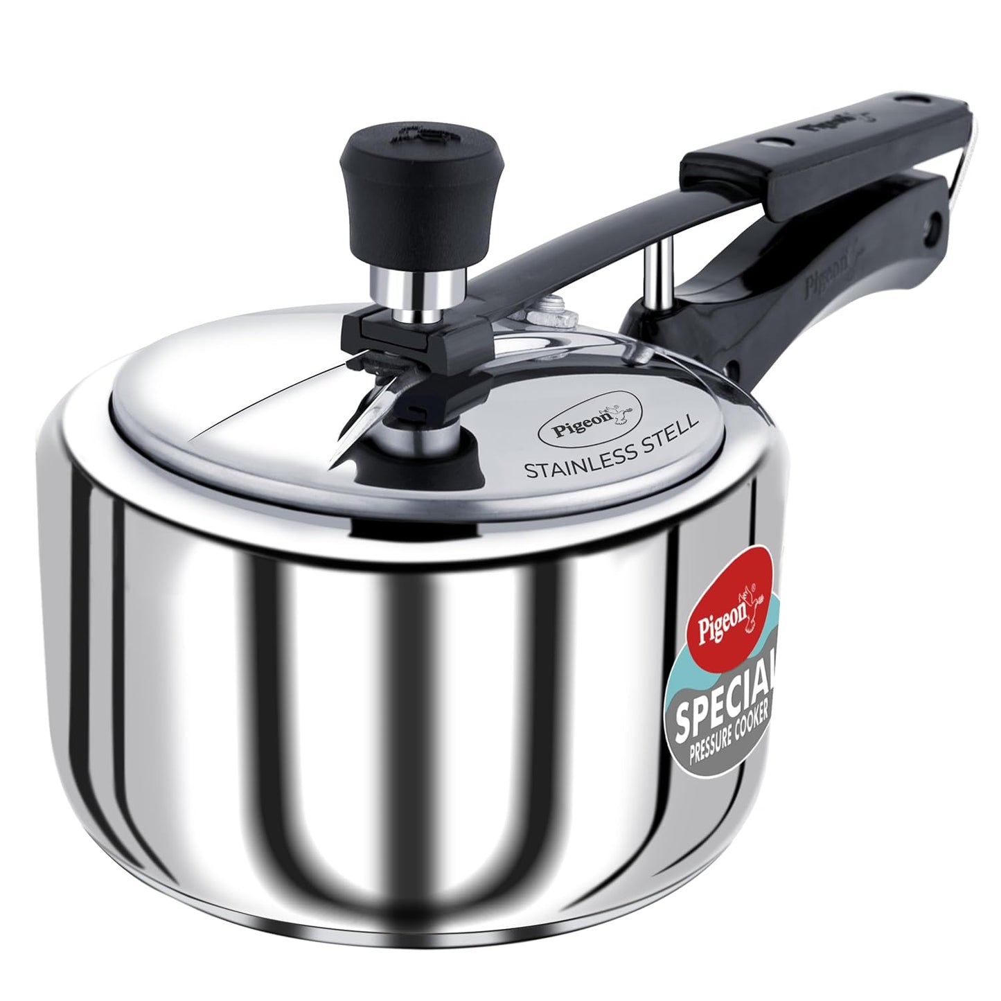 Special Pressure Cooker Stainless Steel Inner Lid 5 Litre Capacity Sandwich Bottom Induction and Gas Stove Compatible with Even Heating for Uniform Cooking