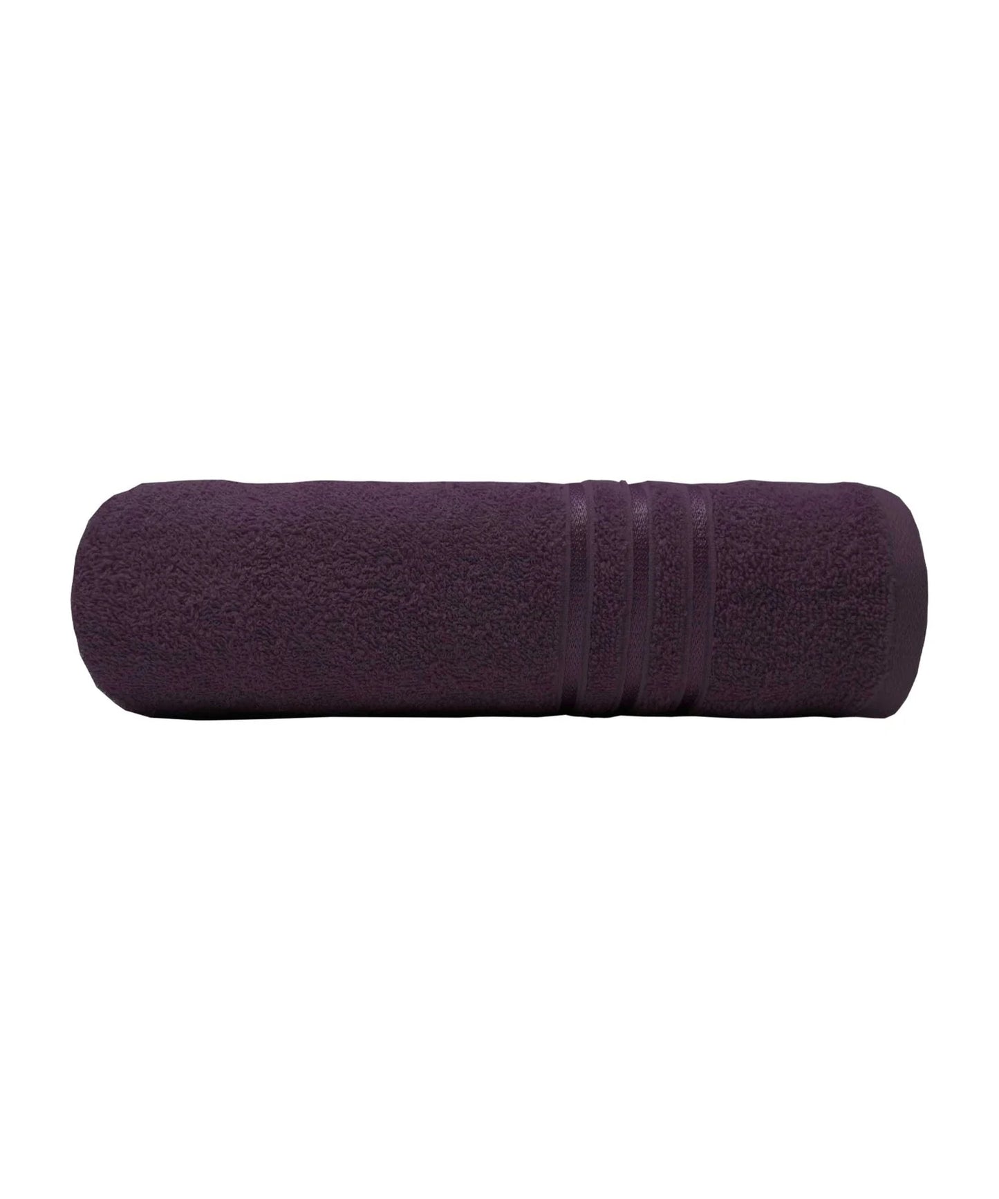TRIDENT Comfort Living 1Pc Bath Towel, Black Current |400 GSM Cotton| Quicky Dry