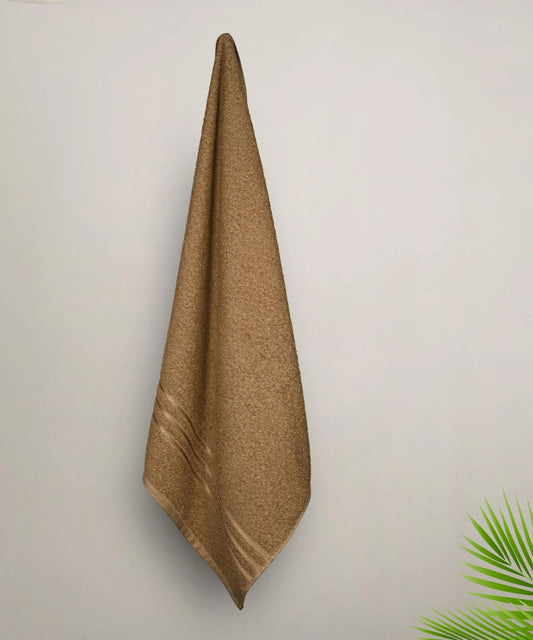 TRIDENT Comfort Living 1Pc Bath Towel, Coconut Shell|400 GSM Cotton| Quicky Dry