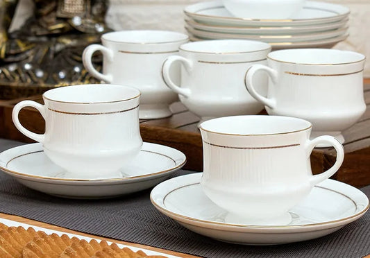 Clay Craft Ceramic Cup and Saucer Set