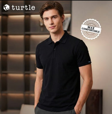 Turtle Hamilton Polo T-Shirt for Men – Green, Red, White & Black