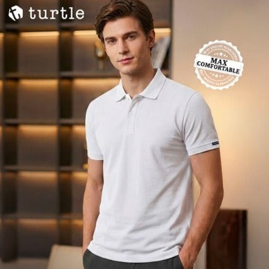 Turtle Hamilton Polo T-Shirt for Men – Green, Red, White & Black