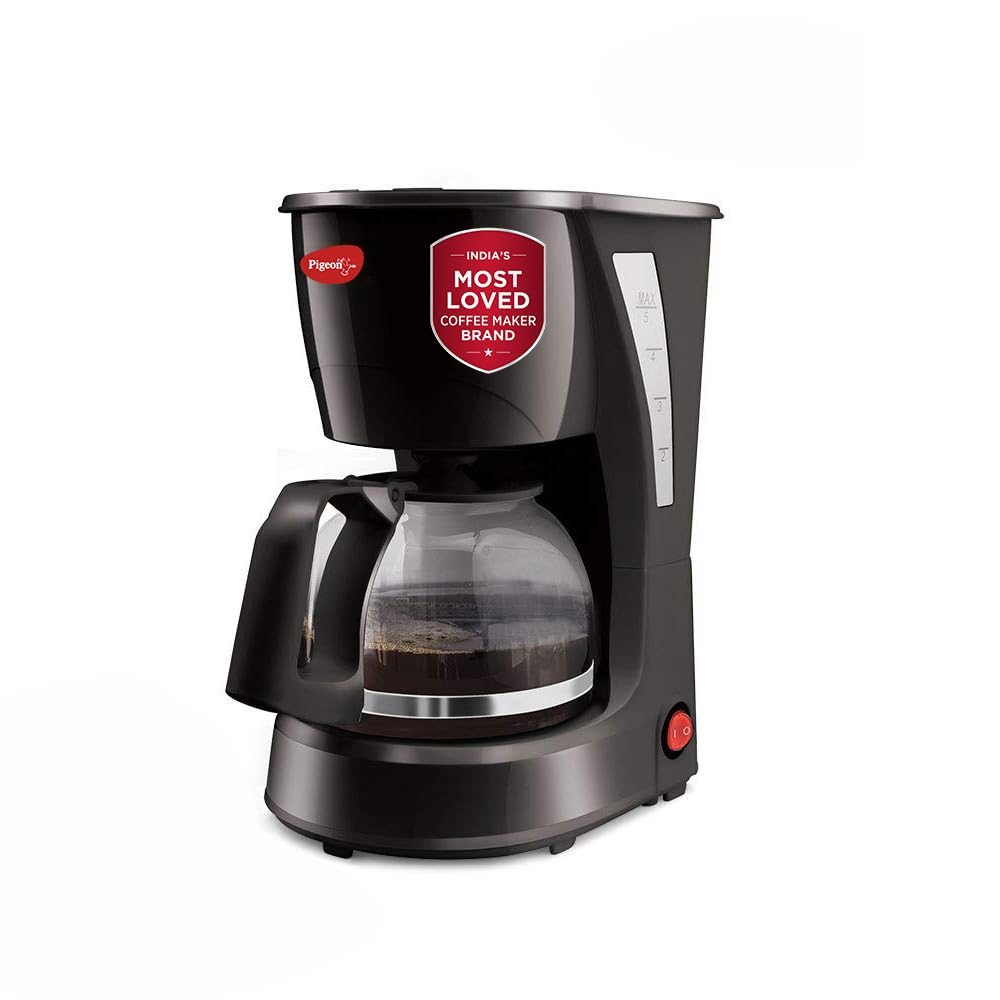 Pigeon Brewster Coffee Maker, 600 Watt, 4 Cups Drip Coffee maker