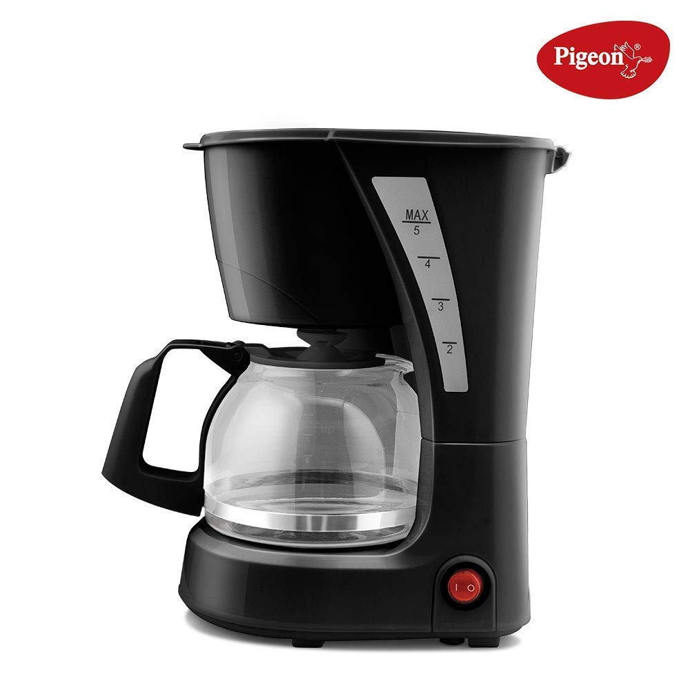 Pigeon Brewster Coffee Maker, 600 Watt, 4 Cups Drip Coffee maker