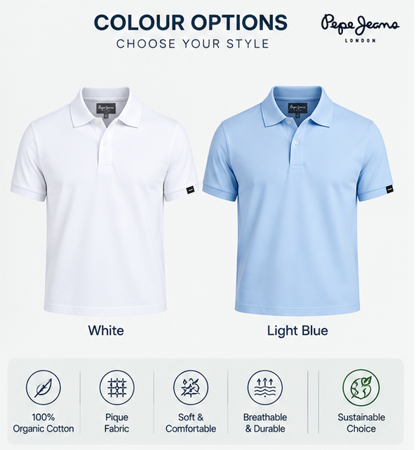 Organico Polo – 100% Organic Cotton