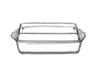 PASABAHCE BORCAM RECT CASSEROLE WITH COVER (59010)