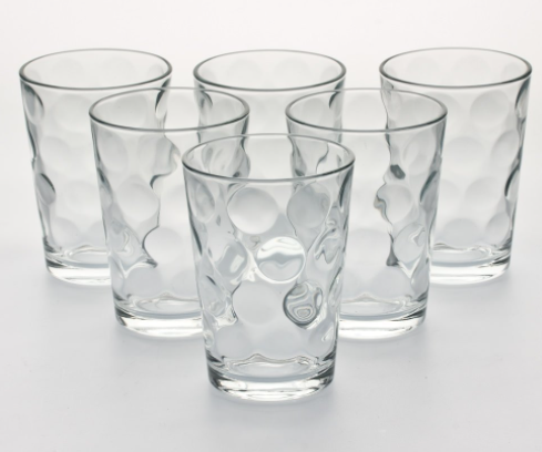PASABAHCE SPACE WATER GLASS SET (PACK OF 6) -52883