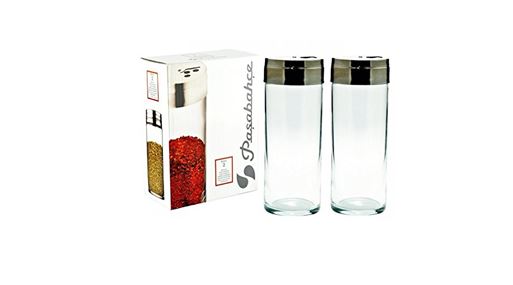 PASABAHCE BASIC SPICES WITH METAL COVER (2 PCS SET)-43890