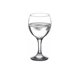 PASABAHCE (Pack of 6) Bistro 44411 Wine Glass Set   (290 CC)